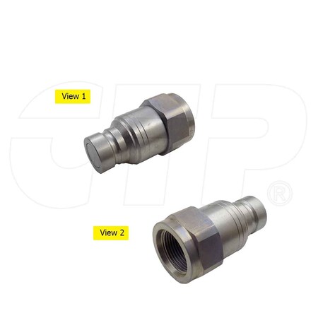 Aic Replacement Parts Nipple Male Flat Face Fits Caterpillar Models 1060406